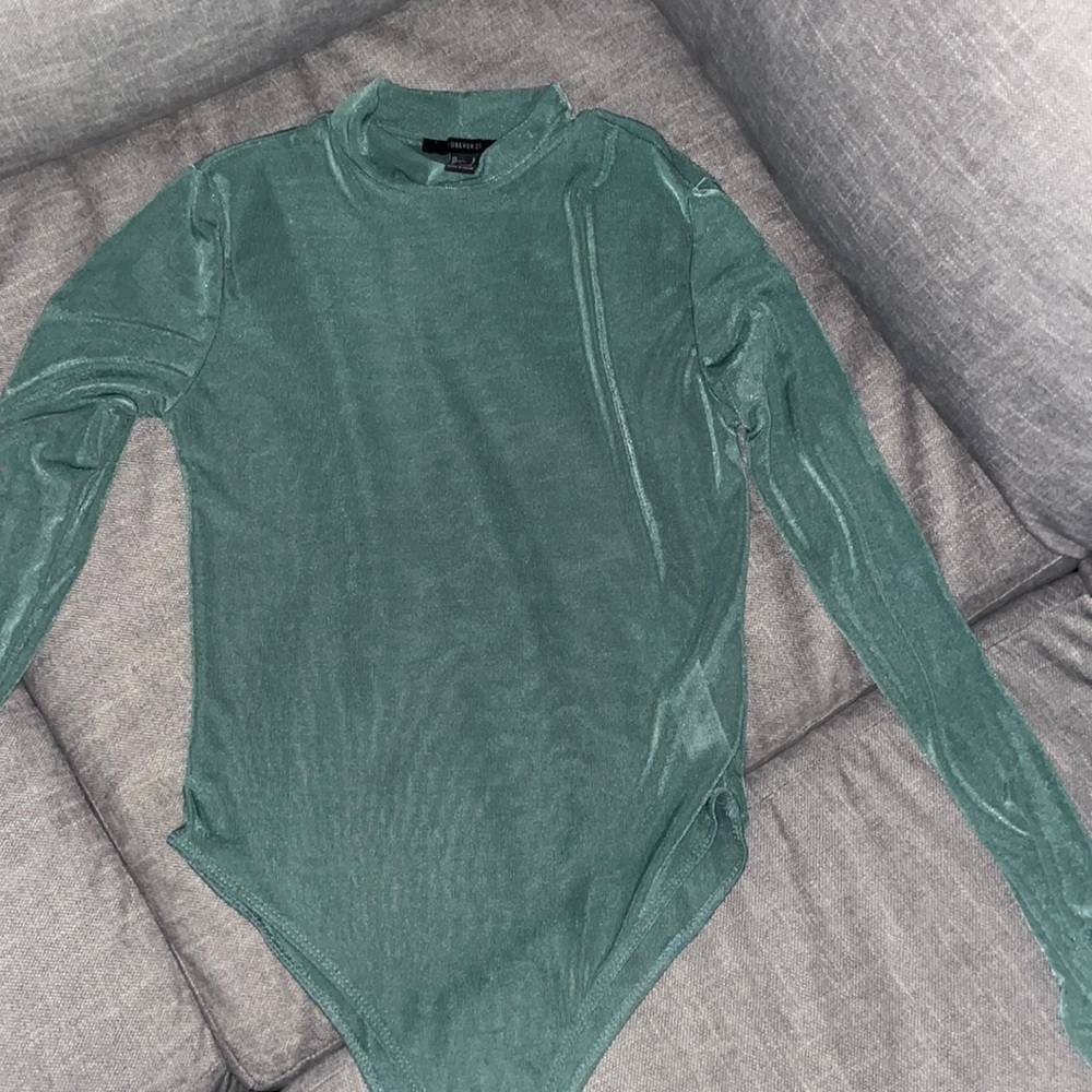 Green bodysuit